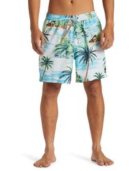 Quiksilver - Everyday Mix Volley Swim Trunks - Lyst