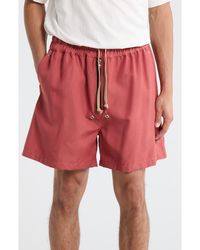 MNML - Mud Drawstring Shorts - Lyst