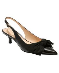 Jack Rogers - Debra Pointed Toe Kitten Heel Slingback Pump - Lyst