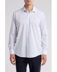 Nautica - Print Button-up Shirt - Lyst