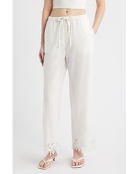 Rails - Emmie Cotton & Linen Drawstring Pants - Lyst