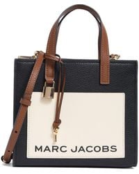 Marc Jacobs - Mini Grind Leather Tote - Lyst