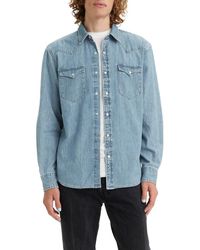 Levi's - Classic Snap-Up Western Shirt - Lyst