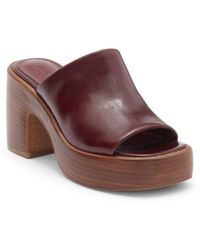 Steve Madden - Shanton Platform Slide Sandal - Lyst