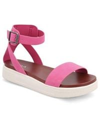 MIA - Ellen Platform Sandal - Lyst