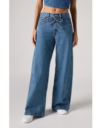 Levi's - Xl High Waist Drawstring Wide Leg Pants - Lyst