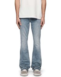 Purple Brand - Super Stack Distressed Baggy Flare Jean - Lyst