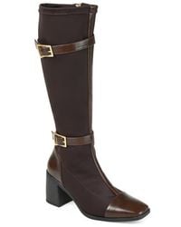 Journee Collection - Gaibree Buckle Boot - Lyst