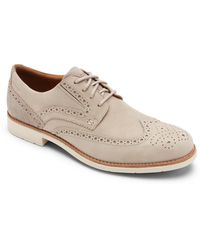 rockport men's saxxen wingtip oxfords