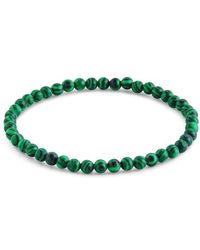 Sterling Forever - Beaded Stretch Bracelet - Lyst