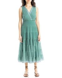 abstract mesh long sleeve maxi dress Olive Floral Mesh Long Sleeve Maxi Dress