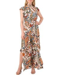 Halogen® - Flutter Sleeve Wide Leg Jumpsuit - Lyst