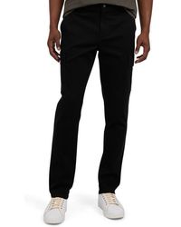 DKNY - Powerstretch Flat Front Cargo Pants - Lyst