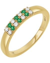 Bony Levy - El Mar Diamond & Emerald Ring (Nordstrom Exclusive) - Lyst