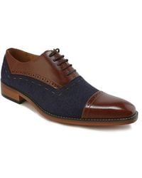 Gino Vitale - Cap Toe Oxford - Lyst
