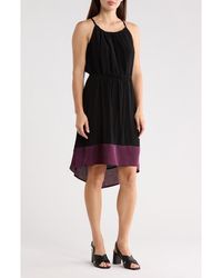 Matty M - Colorblock Halter Dress - Lyst