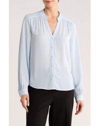 Gemma  Jane - Long Sleeve Button-Up Shirt - Lyst