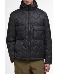 Barbour - Re-Engineered Hooded Quilted Jacket - Lyst