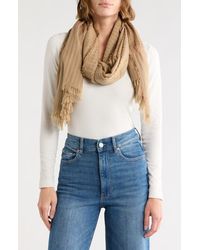 Longchamp - Textured Scarf - Lyst