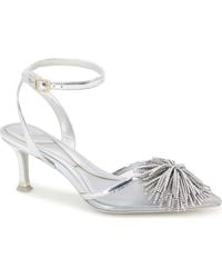 Kenneth Cole - Umi Starburst Ankle Strap Pointed Toe Pump - Lyst