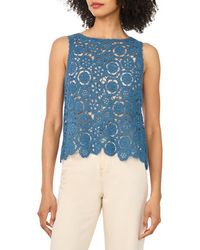 1.STATE - Open Knit Tank - Lyst
