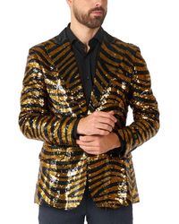 Opposuits - Sequin Notch Collar Blazer Jacket - Lyst