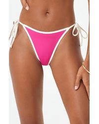 L*Space - Levy Bitsy String Bikini Bottoms - Lyst