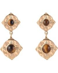 Rachel Roy - Double Drop Earrings - Lyst