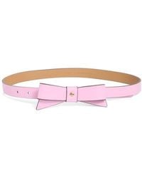 Kate Spade - Bow Belt With Spade - Lyst