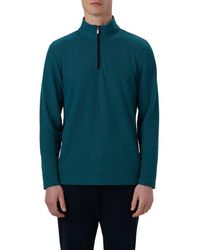 Bugatchi - Quarter Zip Pullover - Lyst