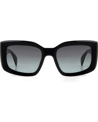 Rag & Bone - 54Mm Gradient Rectangular Sunglasses - Lyst