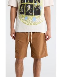 MNML - Side Snap Nylon Shorts - Lyst