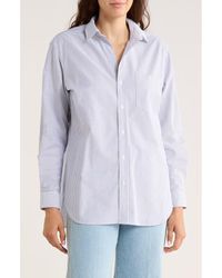 Frank & Eileen - Joedy Boyfriend Cotton Button-Up Shirt - Lyst