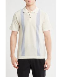 T.R. Premium - Slim Fit Sweater Knit Polo - Lyst