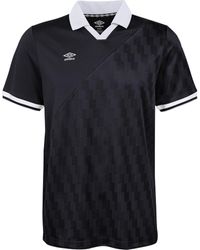 Umbro - Split Stripe Jersey Polo - Lyst