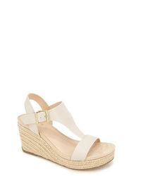 Kenneth Cole - Card Platform Wedge Sandal - Lyst
