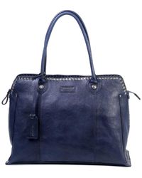 Old Trend - Soul Stud Leather Satchel Bag - Lyst