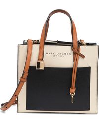 Marc Jacobs - Mini Grind Colorblock Leather Tote Bag - Lyst