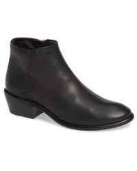 Frye - Carson Piping Bootie - Lyst
