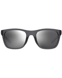 Under Armour - 55Mm Gradient Polarized Rectangular Sunglasses - Lyst