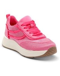 Kenneth Cole - Claire Rhinestone Embellished Platform Sneaker - Lyst