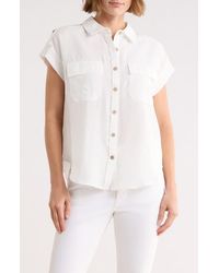 Blu Pepper - Button Front Shirt - Lyst