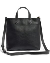 Madewell - Small Transport Leather Crossbody Tote - Lyst