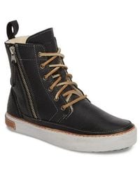 Blackstone - 'Cw96' Genuine Shearling Lined Sneaker Boot - Lyst