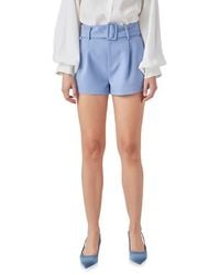 Endless Rose - Belted Shorts - Lyst