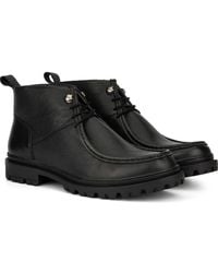 Reserved Footwear - Positron Lug Sole Leather Chukka Boot - Lyst