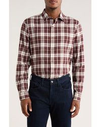 Nordstrom - Flannel Button-Up Shirt - Lyst