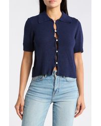 Vigoss - Slub Collared Sweater - Lyst