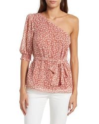 Gibsonlook - One Shoulder Blouse - Lyst