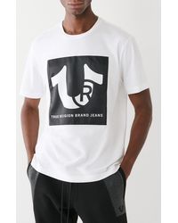 True Religion - Register Logo Cotton Graphic T-shirt - Lyst